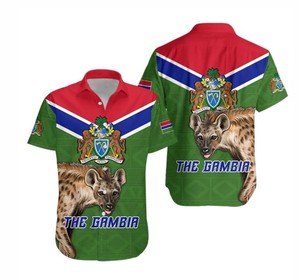 Camiseta personalizada estilo Papúa Nueva Guinea <span class=keywords><strong>Hunter</strong></span> Rugby Relaxlines Camisa hawaiana Fabricantes Directo Camisas de manga corta con botones - Product Image 2