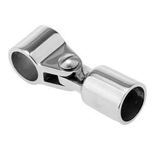 Stainless Steel 316 Marine Bimini Top Cap Jaw Slide 25mm Tube External Eye End Ship <b>Yacht</b> Kayak Boat Hardware Accessories Stainl - Product Image 3