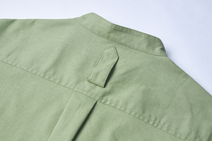 <span class=keywords><strong>Veste</strong></span> <span class=keywords><strong>de</strong></span> chef en coton et lin style Light-Food, vert olive frais, respirante, uniforme <span class=keywords><strong>de</strong></span> service <span class=keywords><strong>de</strong></span> restauration - Product Image 6