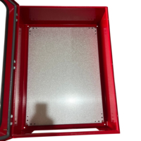Boîtier de porte en plexiglas de niveau de protection IP65 Type de distribution électronique et d'instruments