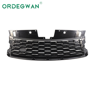 Rejilla Todo Negro Lr055880 rejillas protector coche cromo parrilla delantera automóvil malla para Land Rover Range Rover <span class=keywords><strong>Vogue</strong></span> 2016 - Product Image 2