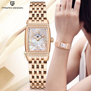 PAGANI DESIGN PD1737 Women's Quartz Watch Luxury Fashion Sapphire Stainless Steel Waterproof <b>Clock</b> Bracelet Relogio Feminino - Product Image 2