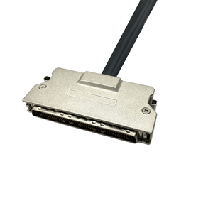 Hpdb สายเคเบิล100Pin ตัวผู้ไปยังตัวผู้ชนิดสลักสปริงสาย100Pin SCSI <span class=keywords><strong>II</strong></span> สาย MDR 100Pin ตัวผู้ L = 1M - Product Image 2