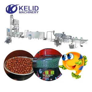 High Productivity Floating Fish Feed Making Machine Sinking Fish Extrusion Machine Production Line