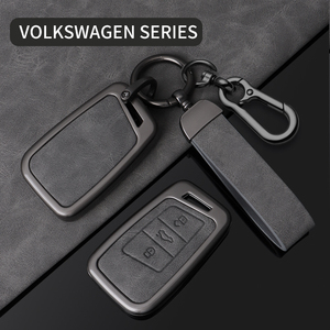 Funda para llave de coche de aleación de Zinc para VW Volkswagen Golf 7 MK7 Tiguan MK2 para SEAT Ateca Leon <span class=keywords><strong>FR</strong></span> 2 <span class=keywords><strong>Ibiza</strong></span> - Product Image 5
