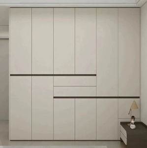 Meubles de garde-robe personnalisés en bois massif pour chambre à coucher et hôtel usage domestique - Product Image 1