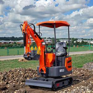Mini-excavatrice sur chenilles HT18pro de 1,8 tonne, machine compacte à godet pour la construction, l'aménagement paysager et l'agriculture - Product Image 4