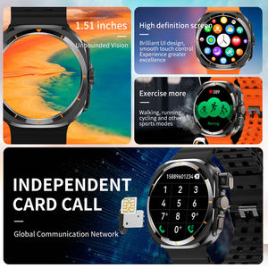 Produit Tendance 2026 : Accessoires pour Téléphones Mobiles - Montre Connectée Intelligente avec Carte SIM et Caméra pour Hommes et Femmes - Product Image 3