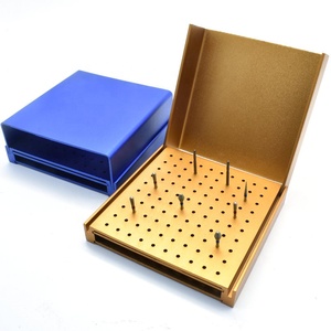 Dental 100 Points Disinfection <strong>Endo</strong> Files <strong>Holder</strong> Box Autoclave Sterilizer Case <strong>Burs</strong> for Oral Care Tools Random Color - Product Image 6