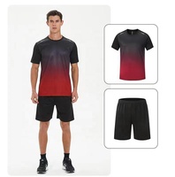 Nouveaux ensembles de maillots de football personnalisés avec des couleurs dégradées, vêtements de football pour hommes, maillots de football de haute qualité pour les sports de plein air
