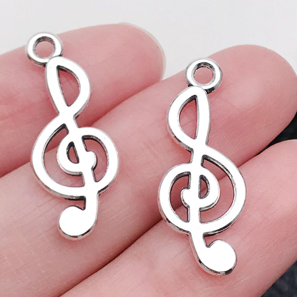 1 music note 10x25mm-0.8g-5619