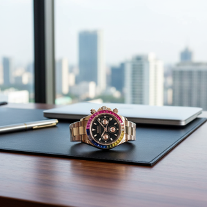 Montre mécanique automatique pour homme de luxe, de bonne qualité, en acier inoxydable, avec bracelet de 20 mm de largeur, étanche - Product Image 5