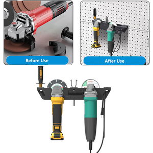 Robuste Wandhalterung für Winkelschleifer, Werkzeughalterung für Bohrmaschinen, Schleifmaschinen und Elektrowerkzeuge - Product Image 4