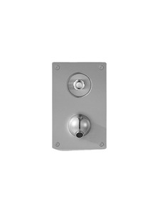 Grifo de Ducha Termostático de Acero Inoxidable para Montar en la Pared, Cabezal de Ducha con Efecto Lluvia, Diseño Minimalista, Acabado Cepillado, para Uso en Baños - Product Image 2