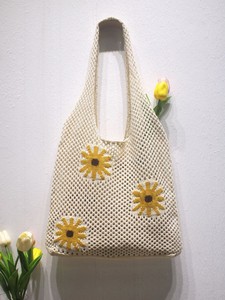 Große gewebte Tragetasche, Sommer-Strohtasche, Schulter- und Umhängetasche für Damen, Strand- und Urlaubshandtasche - Product Image 3