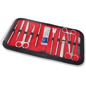 Kit de instrumentos de sutura quirúrgica, juego de Anatomía de sutura de silicona de 11 piezas, módulo de práctica de múltiples heridas para maniquíes de entrenamiento de práctica - Product Image 2