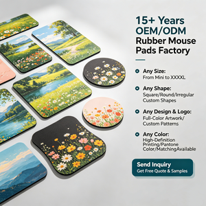 Alfombrilla de Ratón Personalizable con Base de Goma Antideslizante, Impresión Vívida por Sublimación, para Regalo Promocional - Product Image 6