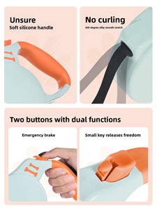 वैश्विक नए कुत्ते पट्टा स्वचालित रिट्रेटेबल कुत्ते चलने मध्यम और बड़े कुत्ते श्रृंखला - Product Image 3