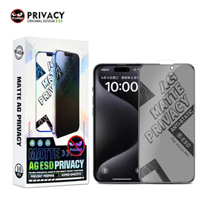 Pellicola Protettiva in Vetro Temperato Opaco per iPhone 17 Pro <span class=keywords><strong>Max</strong></span> Anti-Urto Anti-Graffio Copertura Completa Vetro ad Alto Contenuto <span class=keywords><strong>di</strong></span> Alluminio - Product Image 2