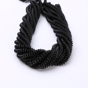 Cuentas de Ágata Natural 2240 para la Fabricación de Joyas, Corte Brillante, Colores Rojo y Blanco, 8 mm de Altura - Product Image 3