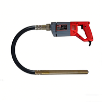 800W Interner Handgehaltener Elektrischer Betonrüttler mit Motor Flexibler Schaft Multi-Spannung (110V/220V/380V)