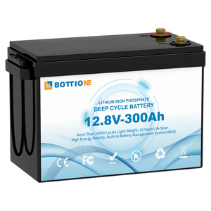 EU在庫 12.8V 175Ah 300Ah LiFePO4バッテリーパック リチウムイオンバッテリー 内蔵BMS充電式バッテリー 12v 300Ah 充電器付き - Product Image 2