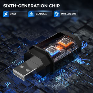 Adaptador Inalámbrico ZESTECH para Carplay, Dongle Inalámbrico para Carplay, Caja Mágica Inteligente con IA para Carplay, Transmisión Inalámbrica para Android Auto - Product Image 5