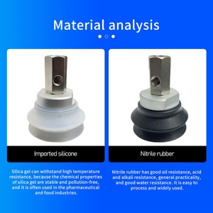 HOFUJNG EPSMC Heavy-Duty ZPX-HB Series Silicone Rubber Vacuum <b>Suction</b> Cups Strong Manipulator for Seal Usage Rubber <b>Suction</b> Cup - Product Image 5