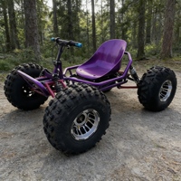 Kart à essence tout-terrain pour adultes, drift en montagne hors route, transmission par arbre, buggy de plage à quatre roues motrices