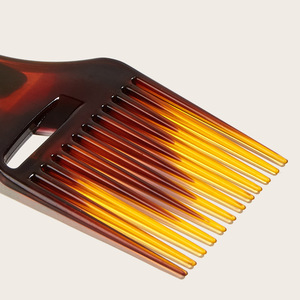 Hair Pomade <b>Comb</b> <b>Wide</b> Tooth Acetate Large Size For Men Styling Home Use - Product Image 5