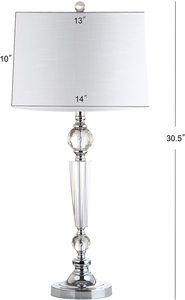 Thanh lịch pha lê LED Bảng Đèn hiện đại đương đại cạnh giường ngủ ánh sáng cho phòng ngủ - Product Image 5