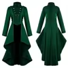 Vestido Largo Europeo de Época, Vestido de Iglesia del Siglo XVIII, Esmoquin Medieval para Mujer, Vestido Victoriano de Boda, Renacentista, Barroco con Solapa y Dobladillo - Product Image 5