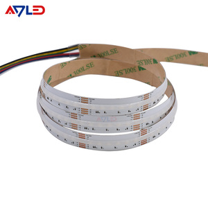 Nouveau produit FCOB RGBCCT 6 broches 12 mm DC24V 840 LED RA90 Bande lumineuse LED flexible RGB RGBW COB dimmable - Product Image 3