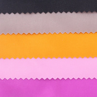 Tissu imperméable en nylon 210T avec revêtement en PU pour doudounes, adapté aux vêtements, aux bagages, aux canapés et aux produits gonflables
