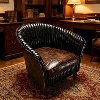 Ensemble de meubles commerciaux en bois massif de style américain vintage et luxueux pour restaurants, bars, KTV et zones de réception
