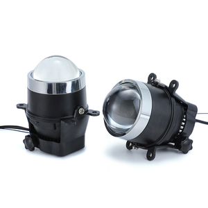 GPNE F9 Nuevo 12V 3 Pulgadas Bi LED Lente Proyector Luces antiniebla Amarillo Blanco para automóvil - Product Image 1