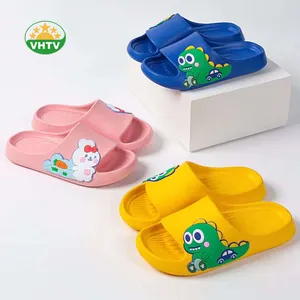 2024 anak EVA nyaman Unisex Terry kain sandal modis Mule sandal untuk penampilan trendi