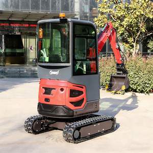 Mini-excavatrice sur chenilles avec godet et cabine pour moteur, PLC et boîte de vitesses, certifiée EPA, fabriquée en Chine - Product Image 5