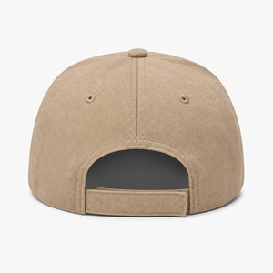 Fashion Custom Logo 6 Panel Baseball Cap Adjustable <b>Flat</b> Embroidery Cotton Twill Sporty Formal Streetwear Dad <b>Hat</b> One Size - Product Image 5