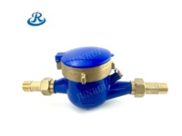 Compteur d'eau mécanique multi-jets en laiton Junrui JRGD-DN15 DN15mm, certifié CE, classe B, garantie 3 ans