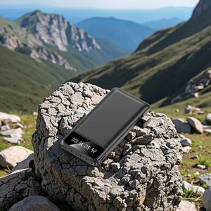 Batterie externe portable grande capacité 10000 mAh 10W avec affichage numérique LED universel, batterie externe universelle haute capacité 50000 mAh pour extérieur - Product Image 6