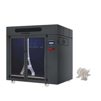 Mesin Printer 3D FDM kecepatan tinggi Industrial presisi tinggi konektivitas USB otomatis PLA ABS PETG TPU untuk prototipe 1 tahun