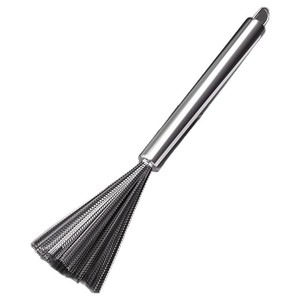 Stainless Steel Pot Scrubber Long Handle Durable Kitchen Cleaning Tool - Product Image 5