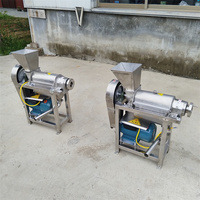 Grote fruitpers voor aardbeien, druiven en moerbeien, fruit- en groente droog-nat scheider, sapcentrifuge voor mango's