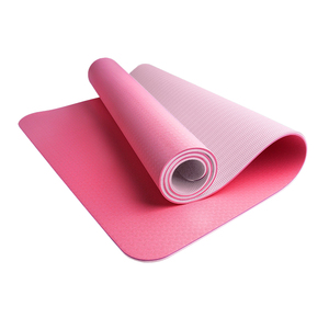 Eco colorido XINGYUN comercial Pilates Yoga Mat antideslizante duradero TPE 6mm espesor 183cm longitud doble cara suave rebote bajo - Product Image 1