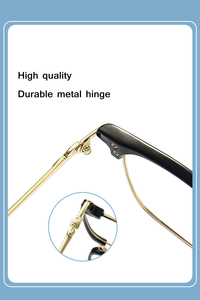 Nuevos fabricantes <span class=keywords><strong>de</strong></span> moda, marco <span class=keywords><strong>de</strong></span> metal semimetálico, bisagra <span class=keywords><strong>de</strong></span> metal, almohadilla <span class=keywords><strong>de</strong></span> silicona <span class=keywords><strong>para</strong></span> la nariz, gafas anti luz azul, venta al por mayor - Product Image 3