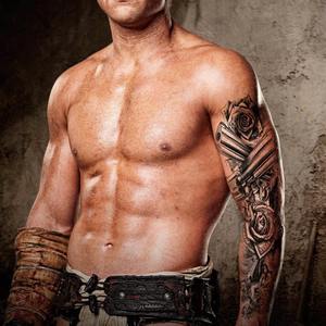 Hadiyah ความงามเซ็กซี่กันน้ำสติกเกอร์รอย<span class=keywords><strong>สัก</strong></span>ชั่วคราวเต็ม<span class=keywords><strong>แขน</strong></span>ขนาดใหญ่สติกเกอร์รอยสักแฟลชรอยสักแขนขนาดใหญ่สี<span class=keywords><strong>ดำ</strong></span> - Product Image 2