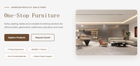 Sofás Personalizados para Salas de Espera de Hoteles, Suministro al por Mayor para Vestíbulos Comerciales, Hoteles y Villas, Pedidos de Mobiliario Llave en Mano