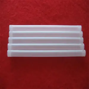 Customized uniform cross section polycrystalline alumina translucent tube