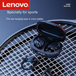 2023 originale <span class=keywords><strong>Lenovo</strong></span> LP75 auricolari Wireless con gancio per orecchio a Led Display per auricolari Stereo Hifi per cuffie - Product Image 2